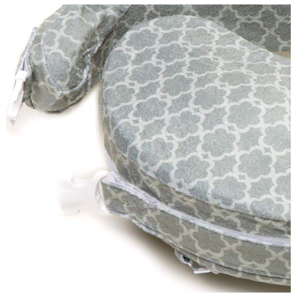 My Brest Friend - Deluxe Pillow - Flower Key Gray