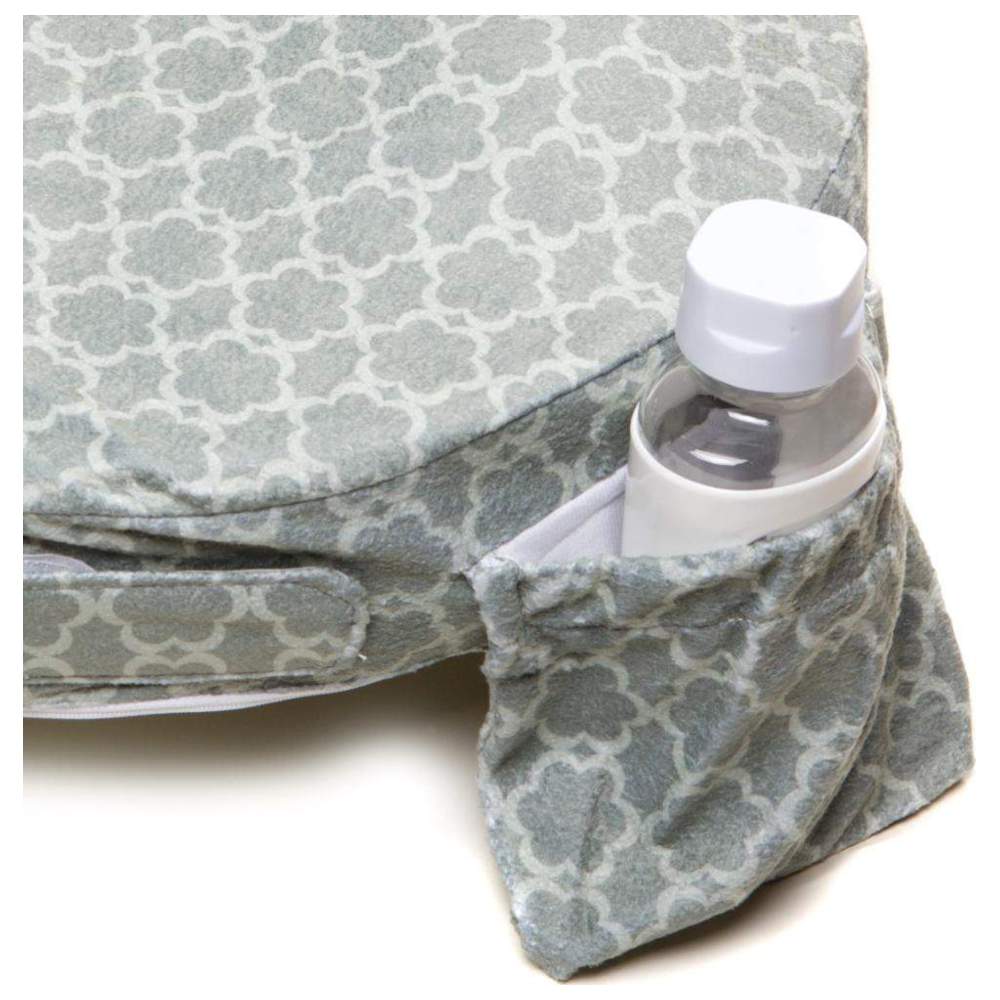 My Brest Friend - Deluxe Pillow - Flower Key Gray