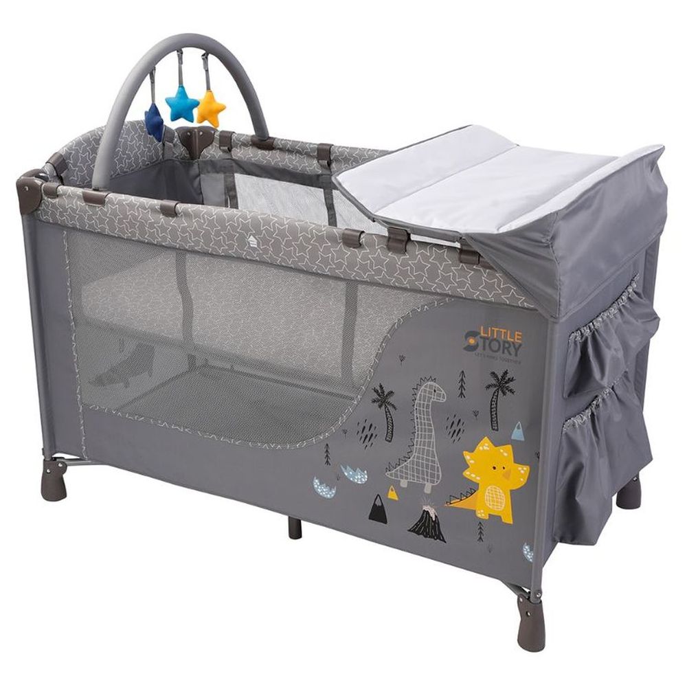 Little Story Foldable Cot and Playard