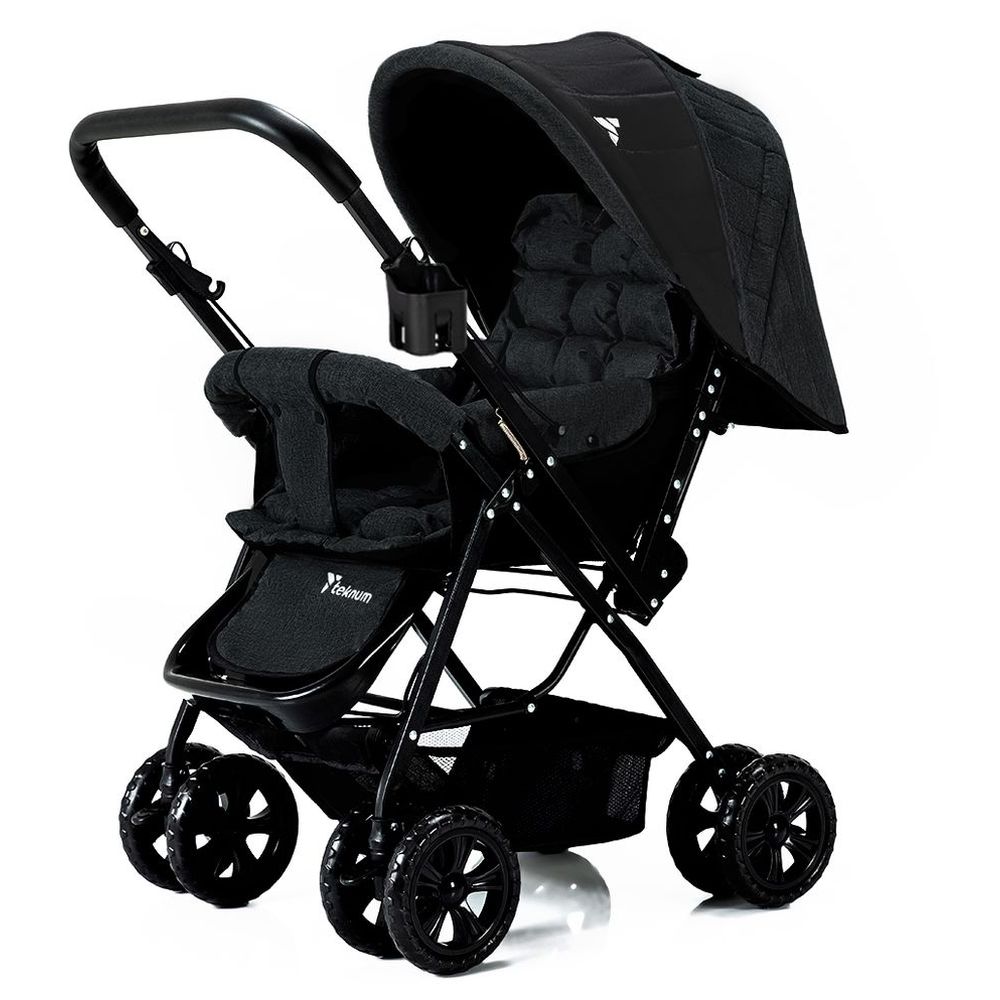 تيكنوم - عربية الأطفال القابلة للتدوير لوك آت مي - أسود