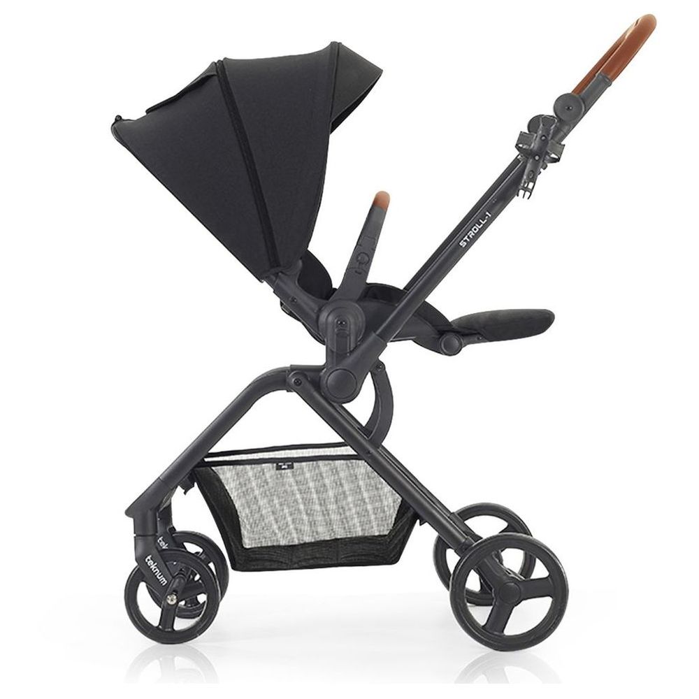 Teknum Stroll 1 Reversible Travel Stroller - Black