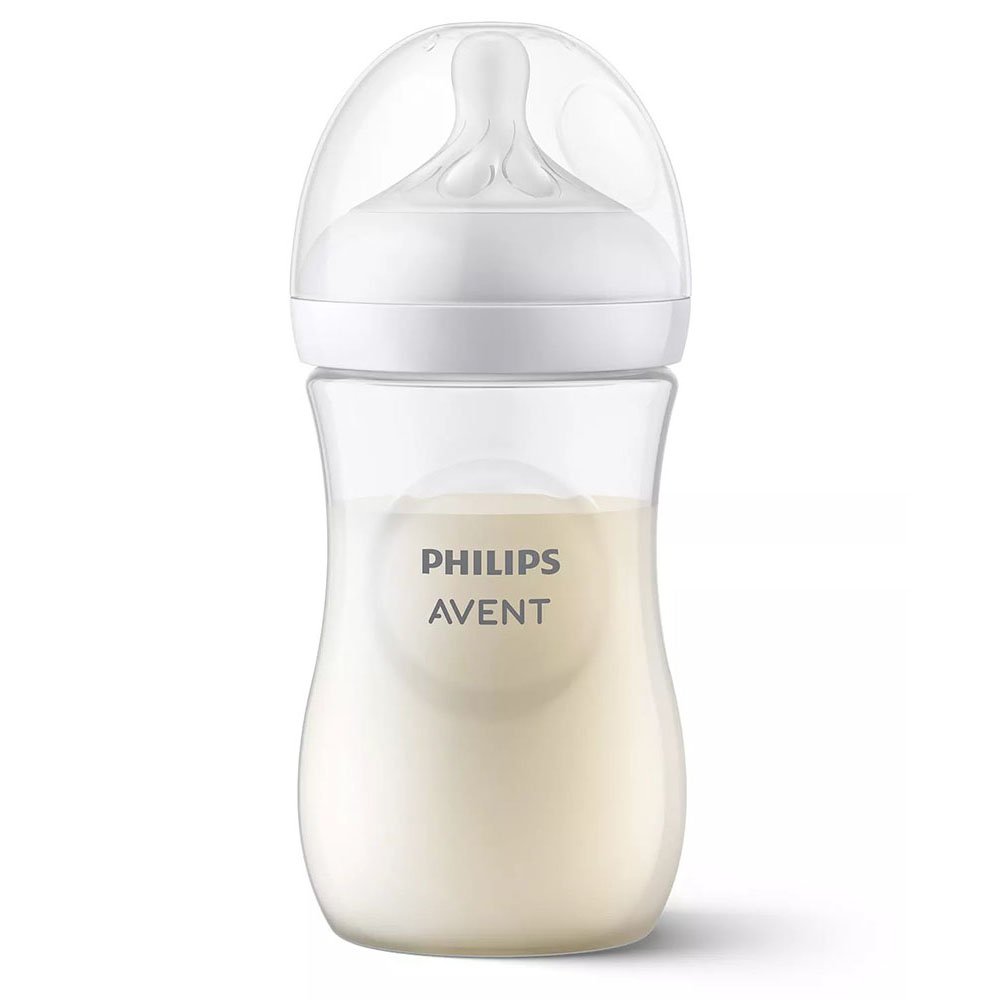Philips Avent - Natural Response Baby Feeding Bottle 260ml - Pack of 2