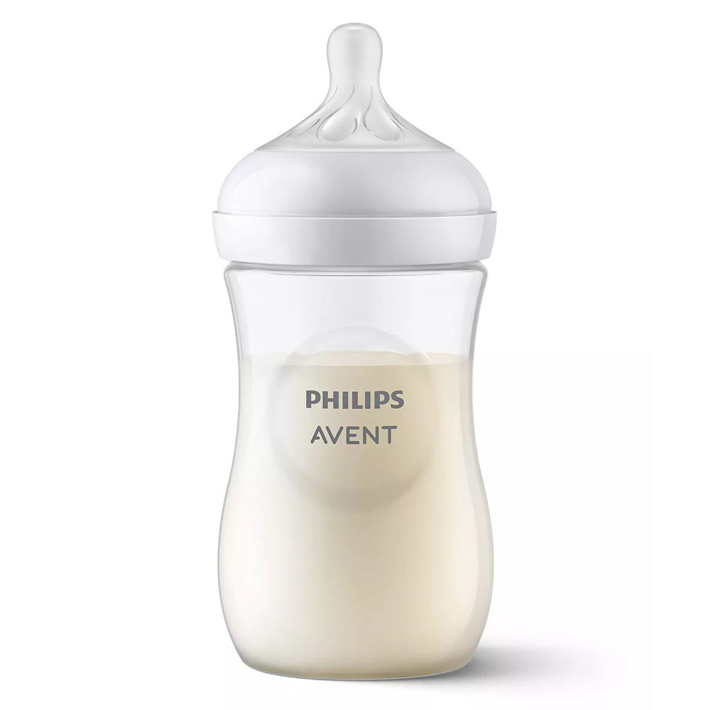 Philips Avent - Natural Response Baby Feeding Bottle 260ml - Pack of 2