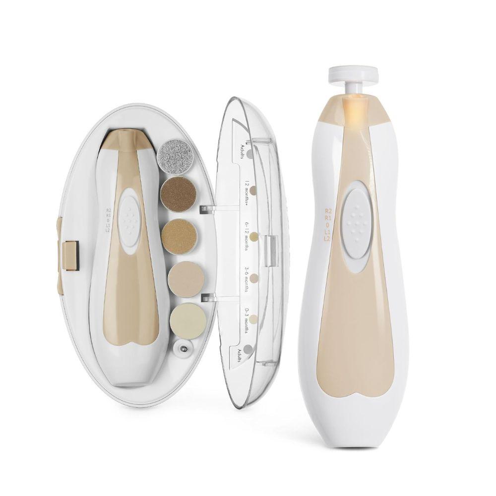 Haakaa - Electric Baby Nail Trimmer Set - Acorn