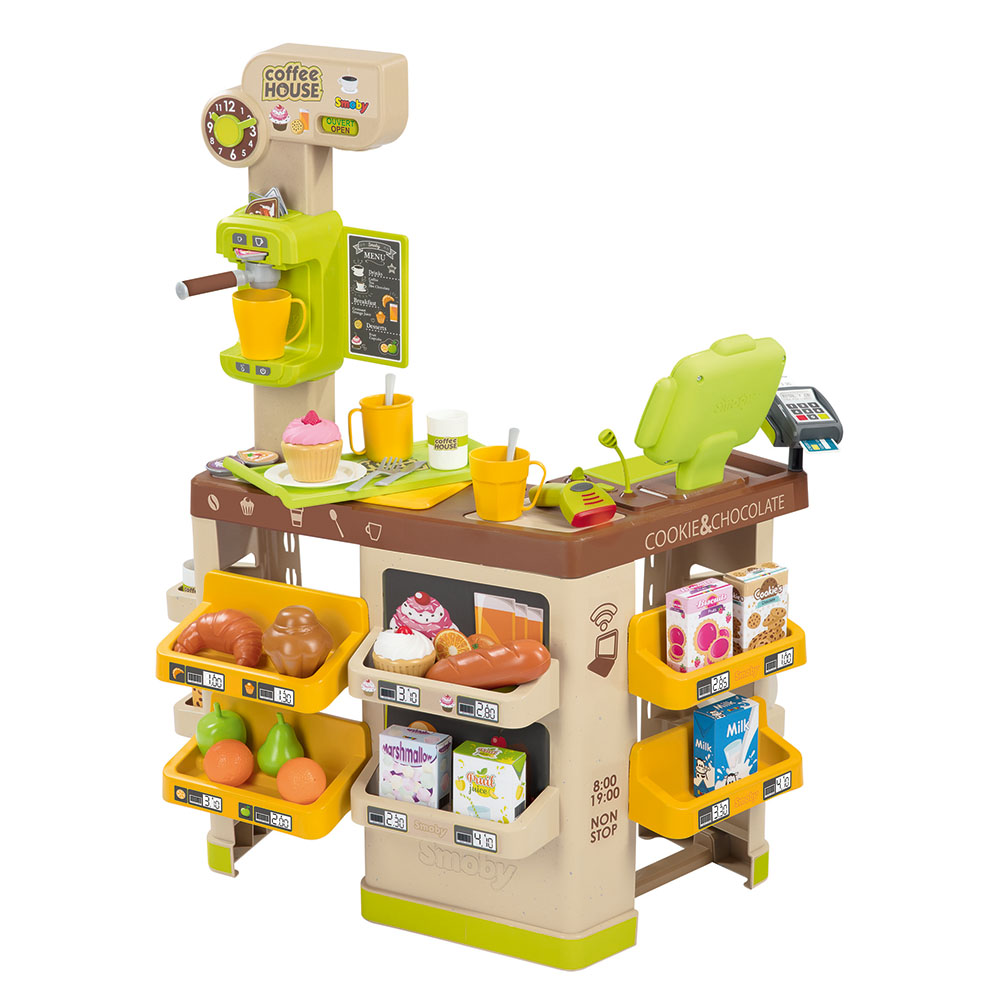 سموبي - مجموعة ألعاب بيت القهوة - 63 قطعة