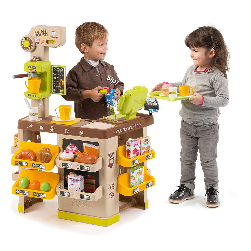 سموبي - مجموعة ألعاب بيت القهوة - 63 قطعة
