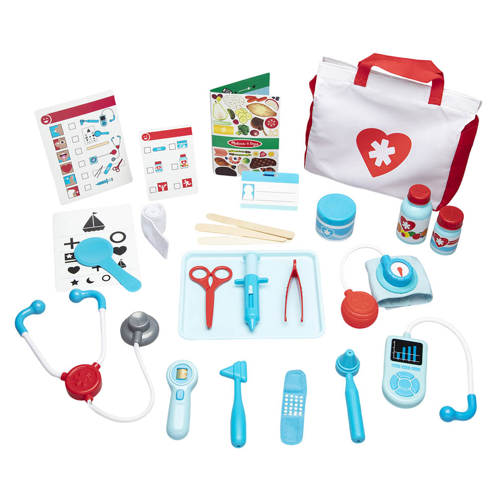 مجموعة أدوات الطبيب من ميليسا آند دوغ للعب التخيلي