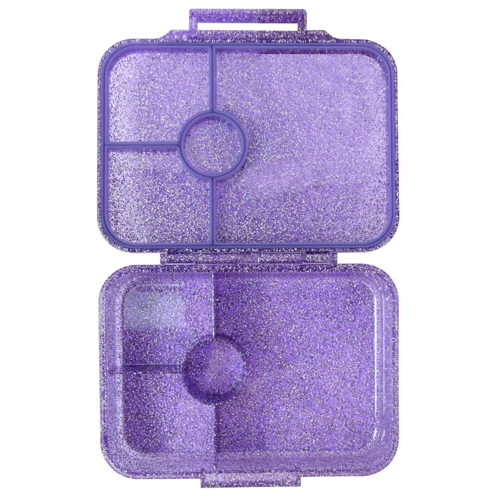 Essen - Personalized Tritan Bento Lunch Box - Purple Mermaid