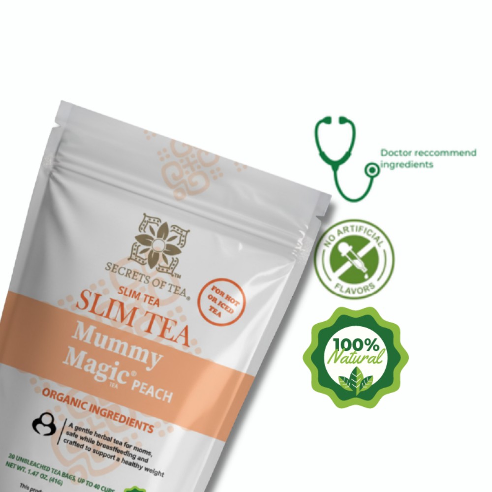 Secrets Of Tea - Weight Loss Tea - Peach Flavour