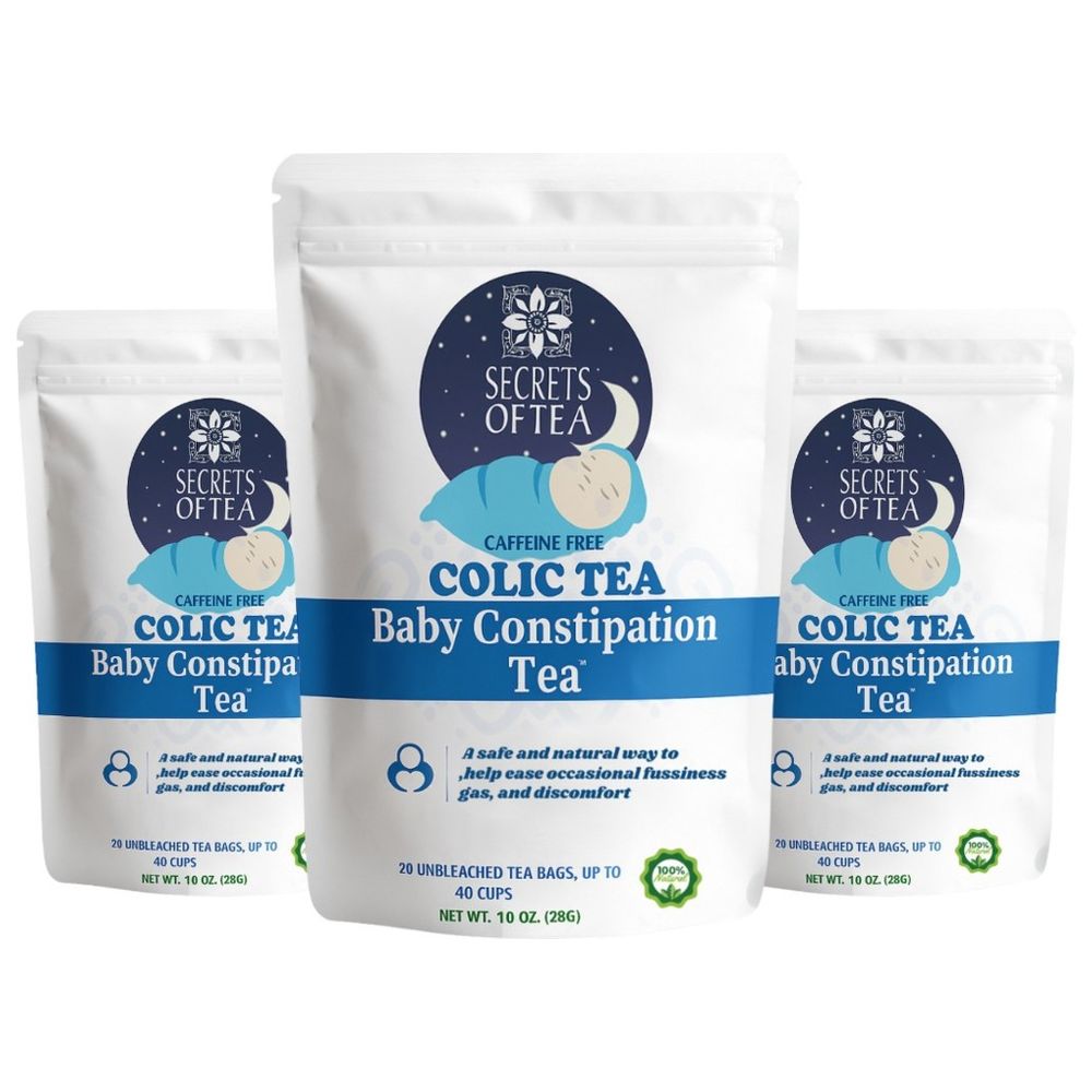 Secrets Of Tea - Baby Constipation Relief Tea - Pack of 3