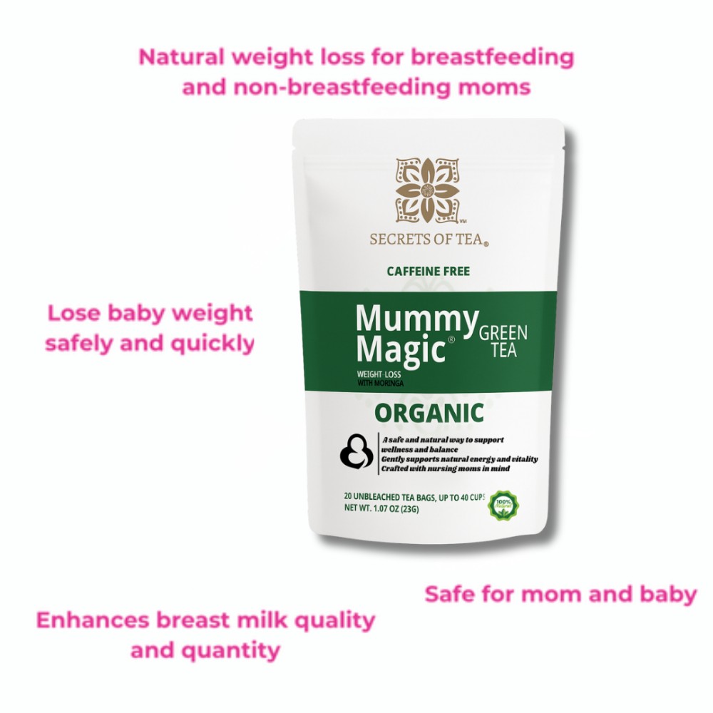 سيكريتس أوف تي - شاي التنحيف مامي ماجيك - شاي أخضر