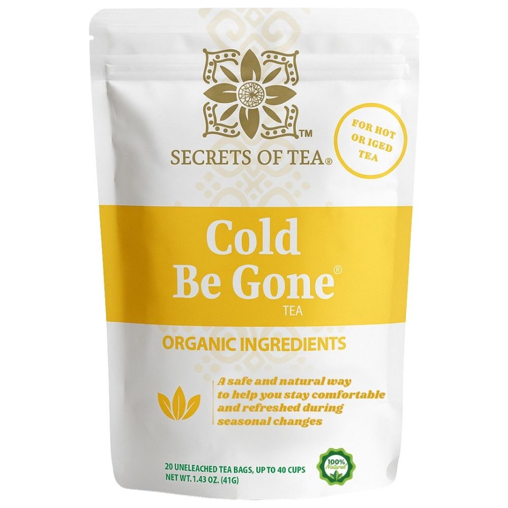 Secrets Of Tea - Cold Relief Immune Support Tea - 40G