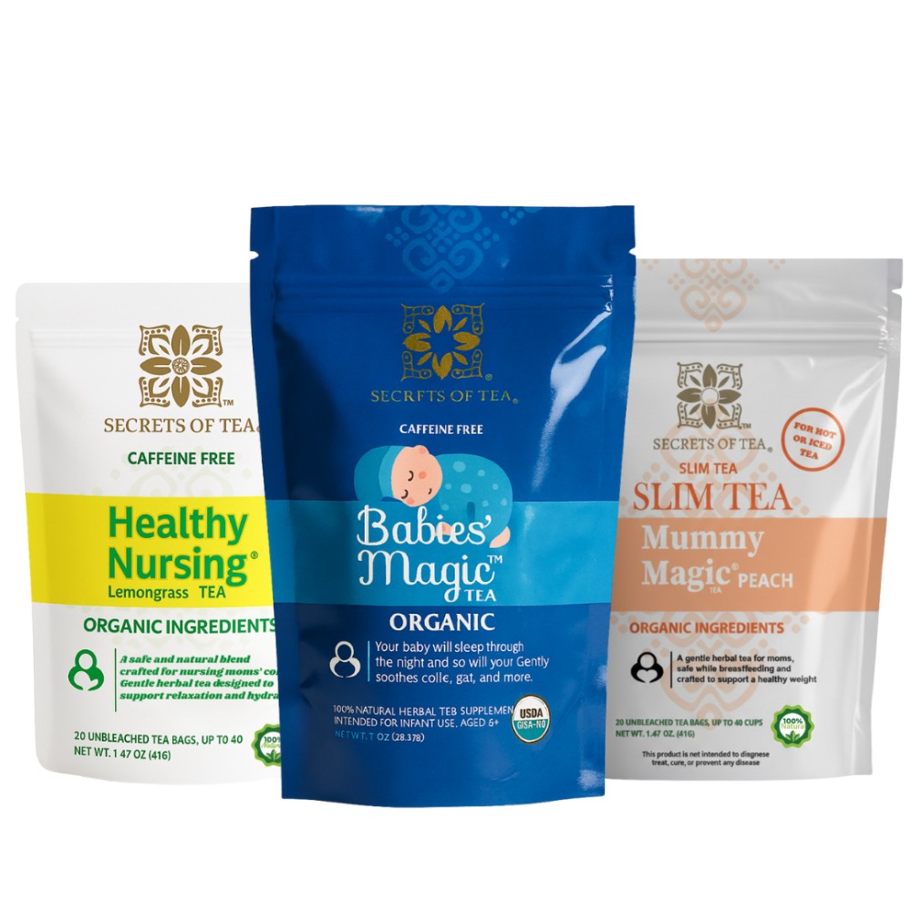 Secrets Of Tea - Babies' Magic Tea & Nursing Lactation Tea & Weight Loss Tea