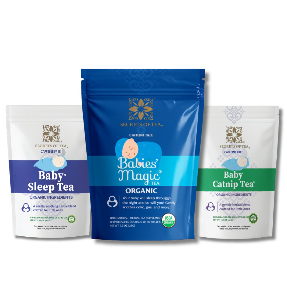 Secrets Of Tea - Babies' Magic Tea & Baby Sleep Tea & Catnip Tea