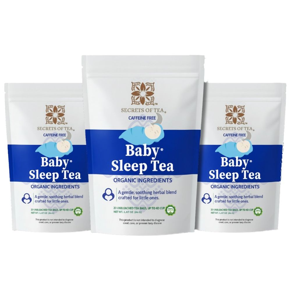 Secrets Of Tea - Baby Sleep Tea - Pack Of 3 - 57G