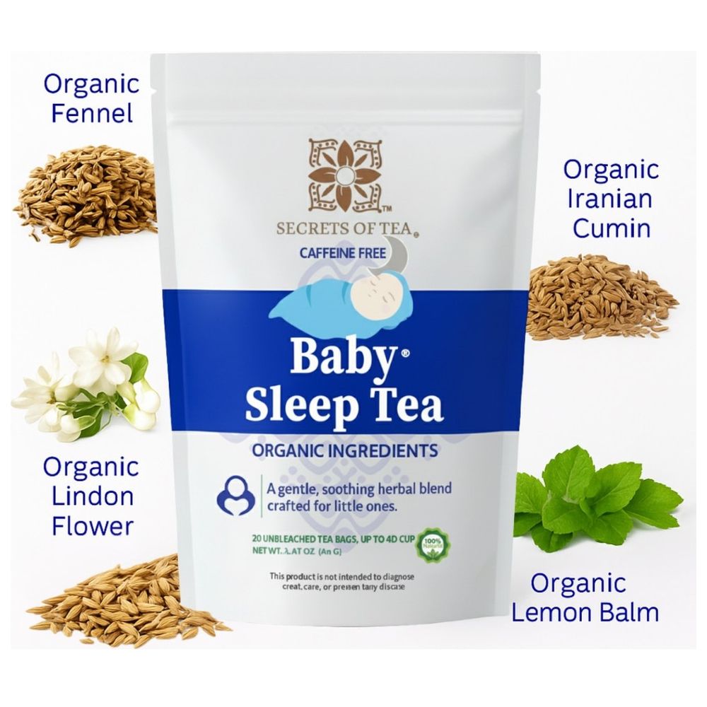 Secrets Of Tea - Baby Sleep Tea - Pack Of 3 - 57G