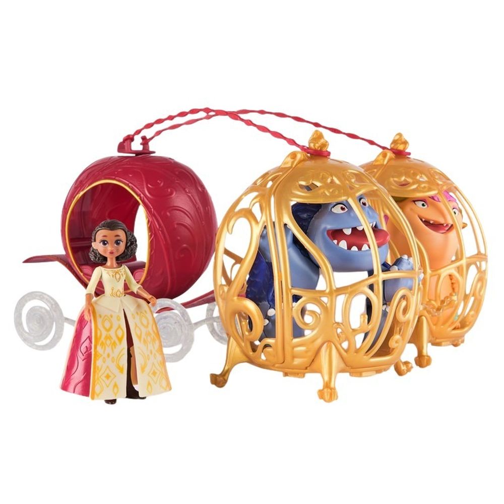 سبيلباوند - مجموعة لعب دمية مغامرة العربة السحرية - 7 قطع