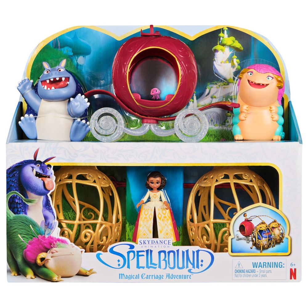 سبيلباوند - مجموعة لعب دمية مغامرة العربة السحرية - 7 قطع