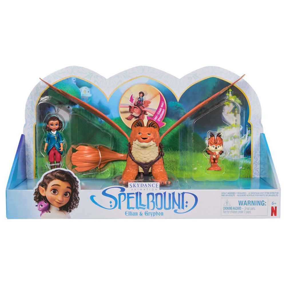 سبيلباوند - مجموعة لعب دمية إليان وجريفون - 3 قطع