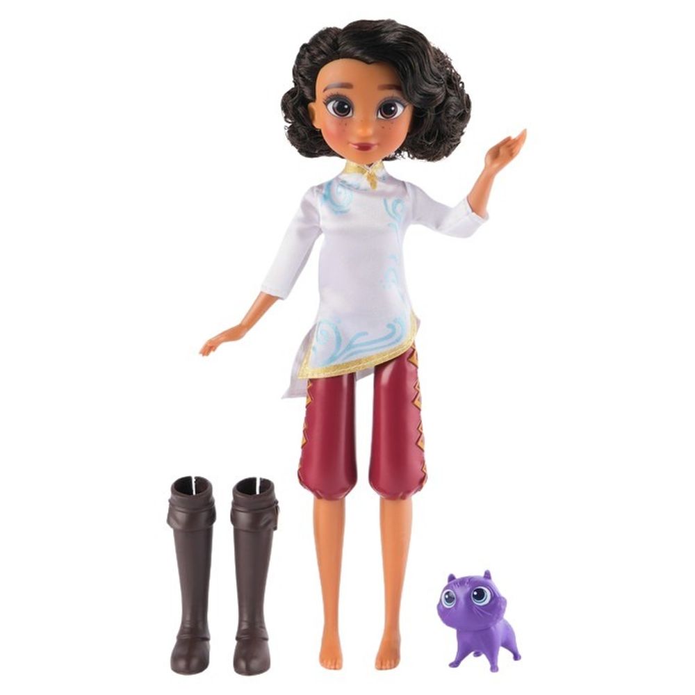 سبيلباوند - مجموعة لعب دمية الأزياء الأميرة اليان - 4 قطع