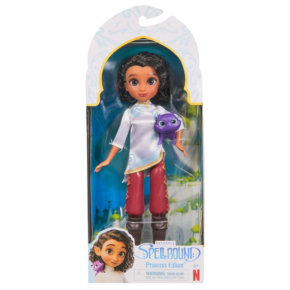 سبيلباوند - مجموعة لعب دمية الأزياء الأميرة اليان - 4 قطع