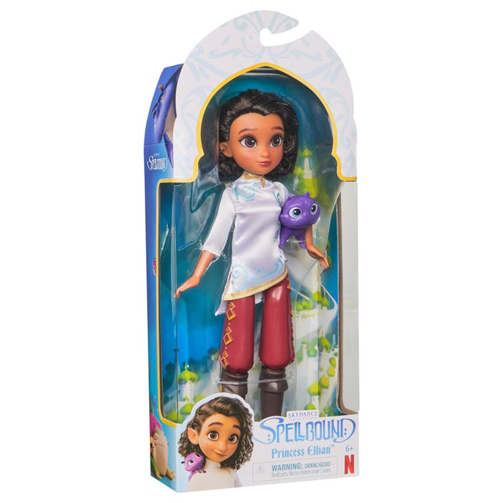 سبيلباوند - مجموعة لعب دمية الأزياء الأميرة اليان - 4 قطع