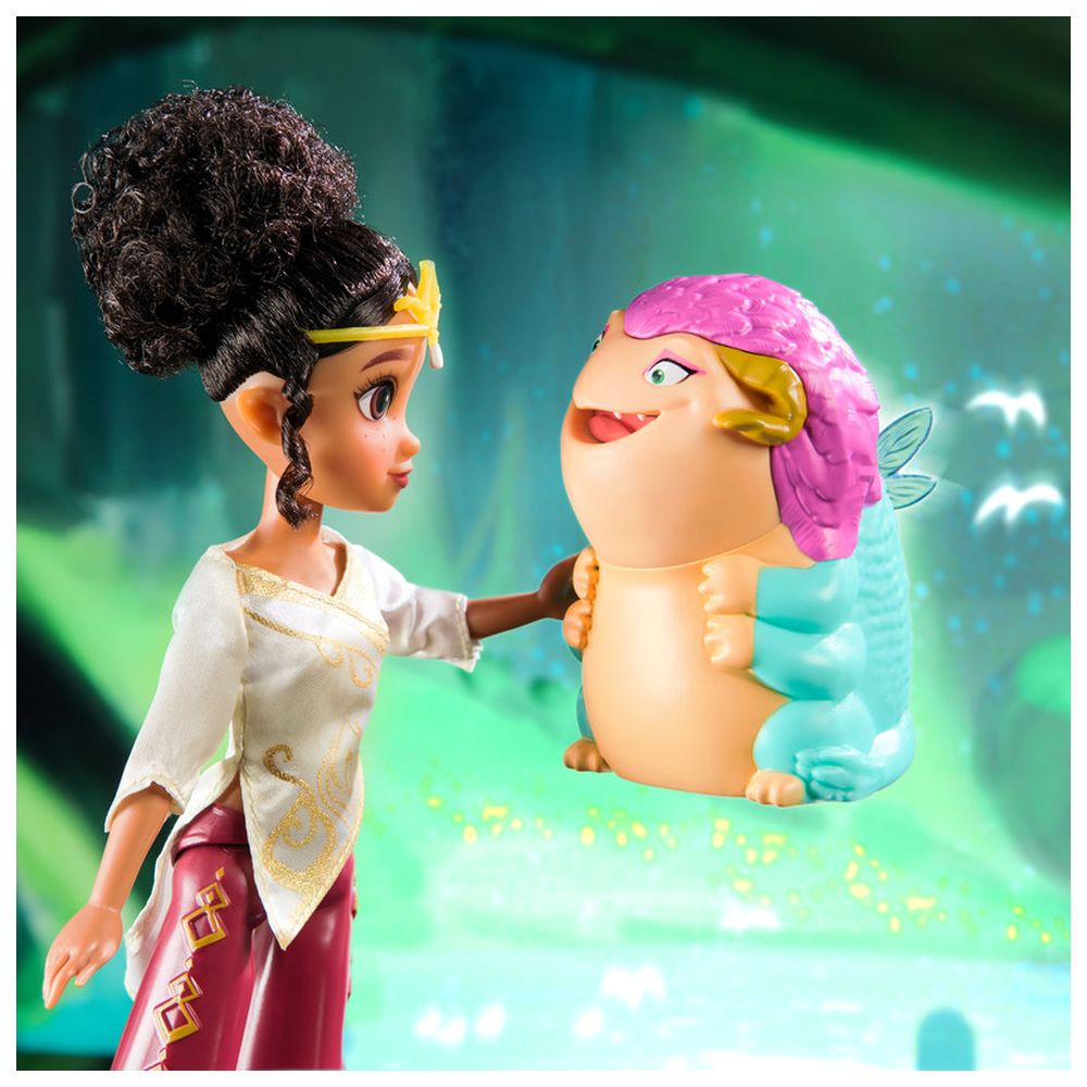 سبيلباوند - دمية الازياء إليان مع الوحوش - 7 قطع