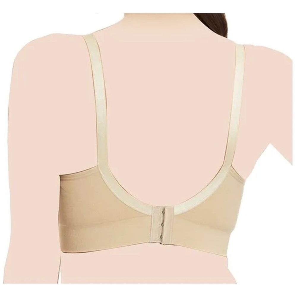 Blooming Blossom - Hands-Free Pumping & Nursing Bra - Nude