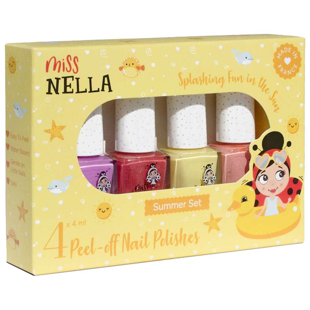Miss Nella - Summer Nail Polish Pack - 4pcs