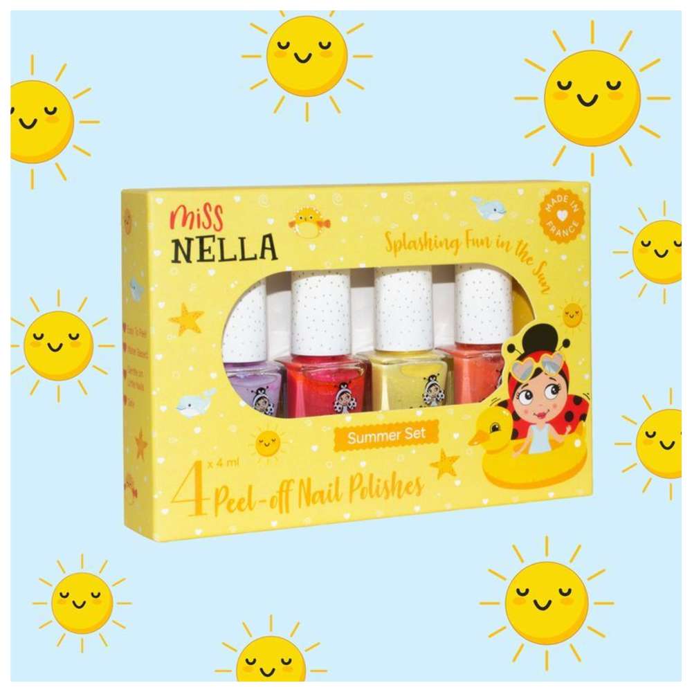 Miss Nella - Summer Nail Polish Pack - 4pcs