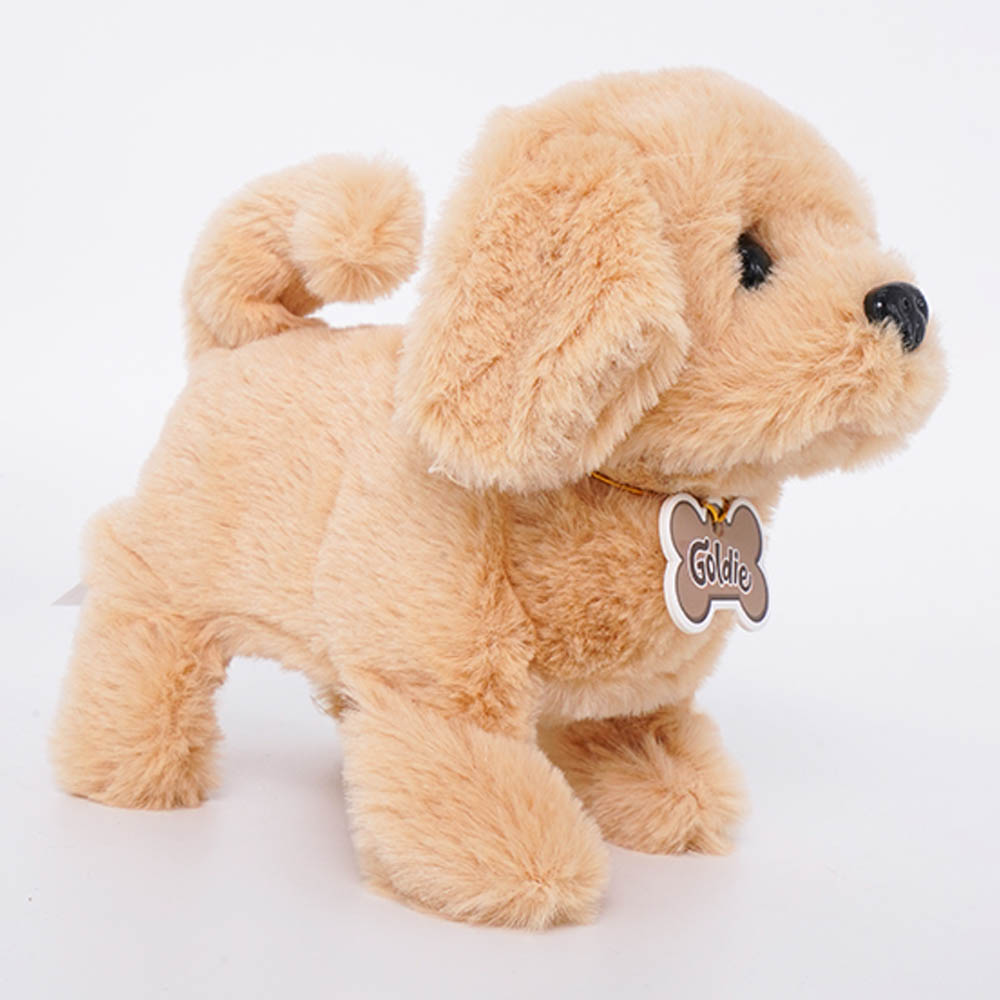 Pugs At Play - Battery Operated Walking Pet Goldie - 6.5-Inch