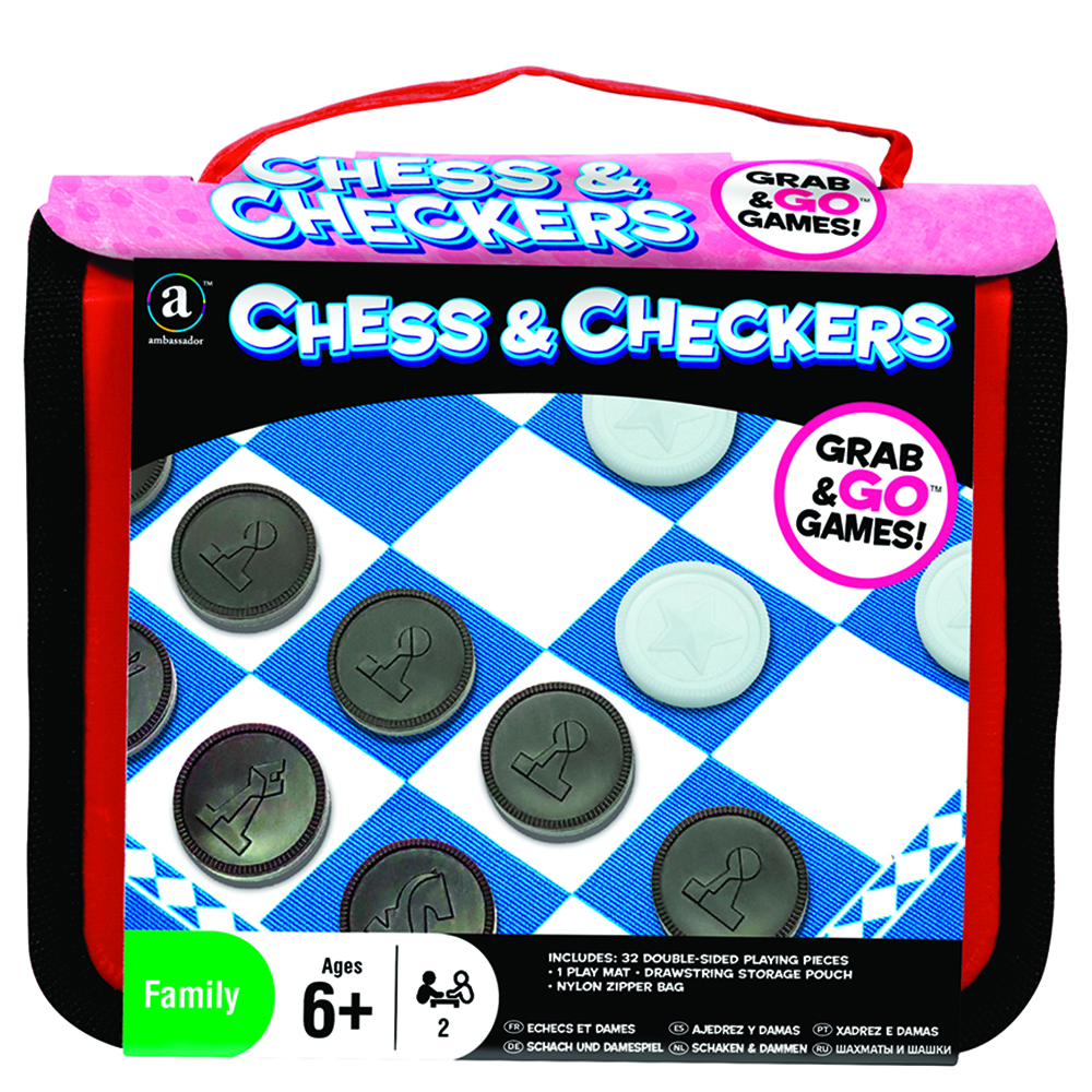 Merchant Ambassador - Grab & Go Games - Travel Chess & Checkers