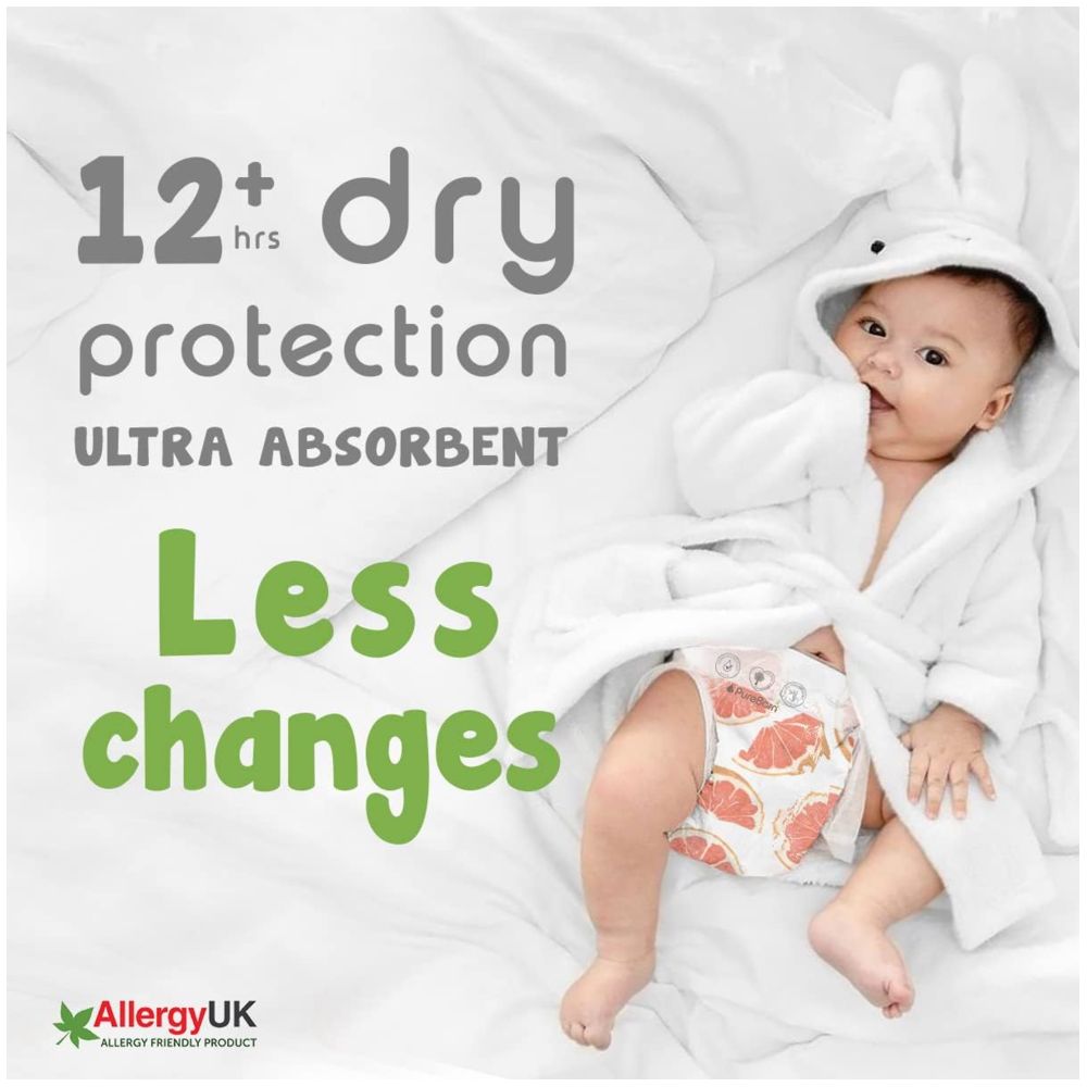 Pureborn Size 4 Master Pack 7-12kg Nappy 96's Pack of 2- 192 pcs Assorted