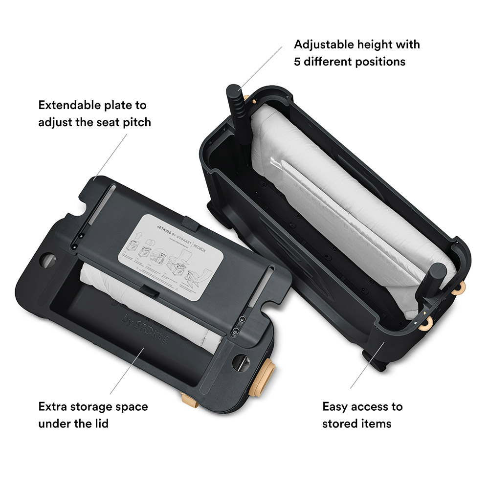 ستوك - شنطة سفر وسرير نوم جيت كيدز في2