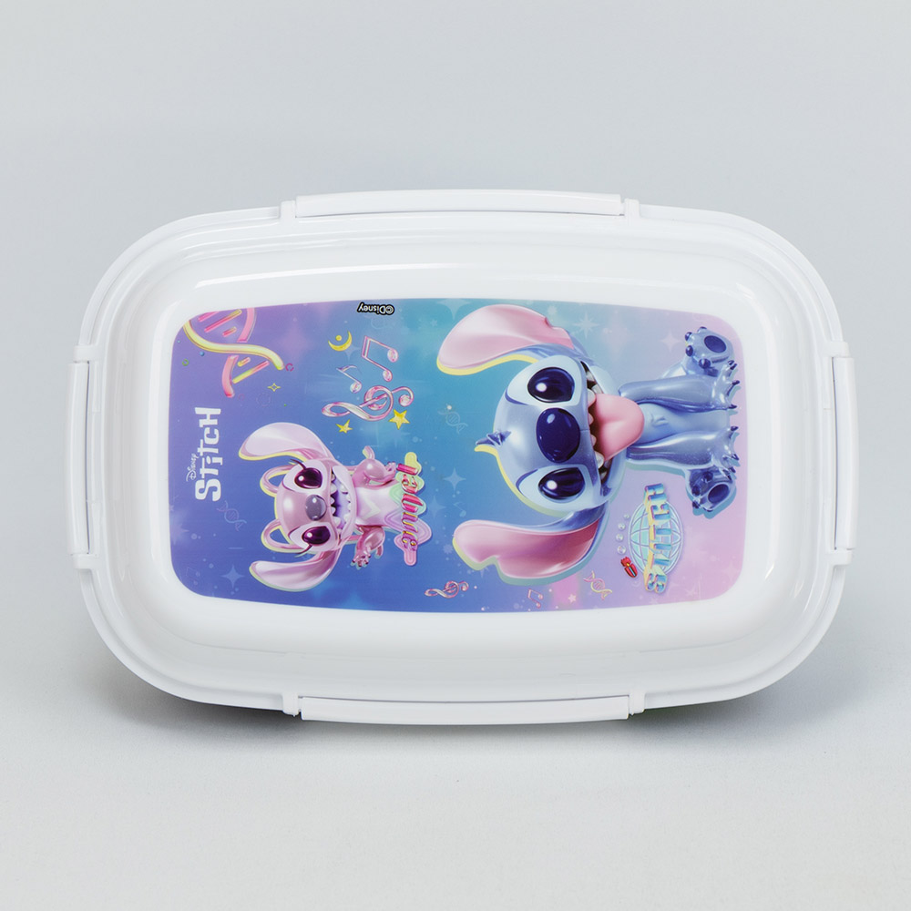 Disney - Stitch 4 Compartment Lunch Box - Blue