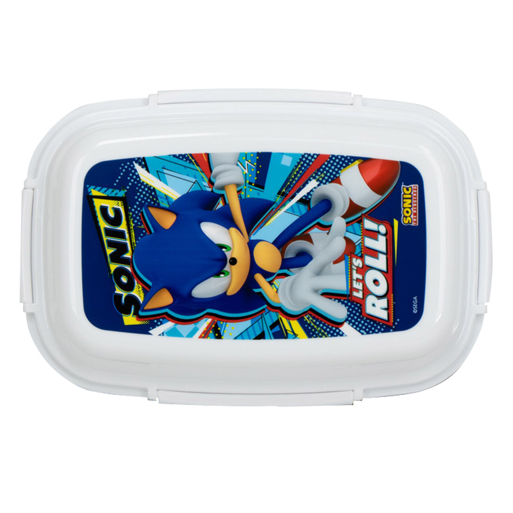 سونسي - صندوق غداء مع 4 مشابك و4 أقسام - سونيك
