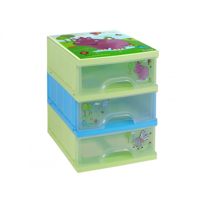 صندوق جرارات مكون من 3 جرارات من ماركة اوكت 