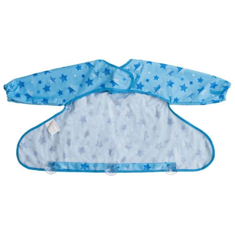 Tidy Tot - Cover & Catch Bib - Blue Stars