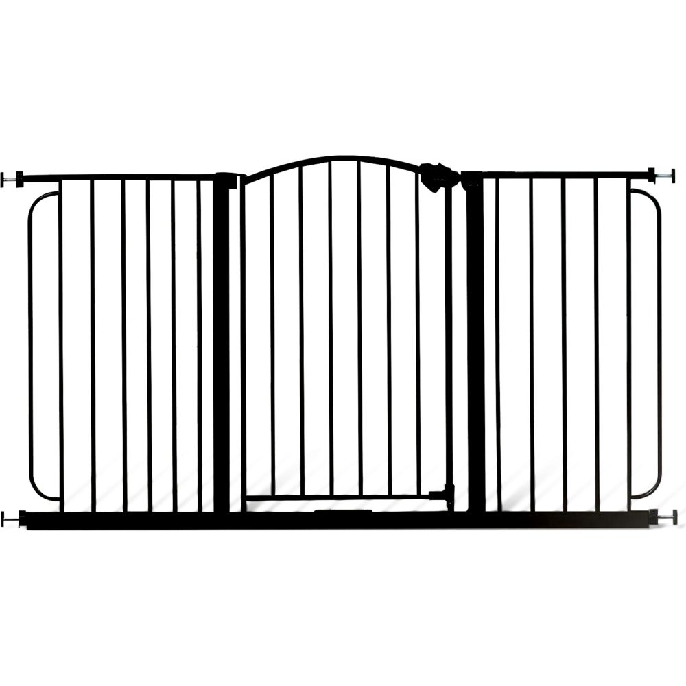 Regalo - Home Accents Super Wide Safety Gate - Black
