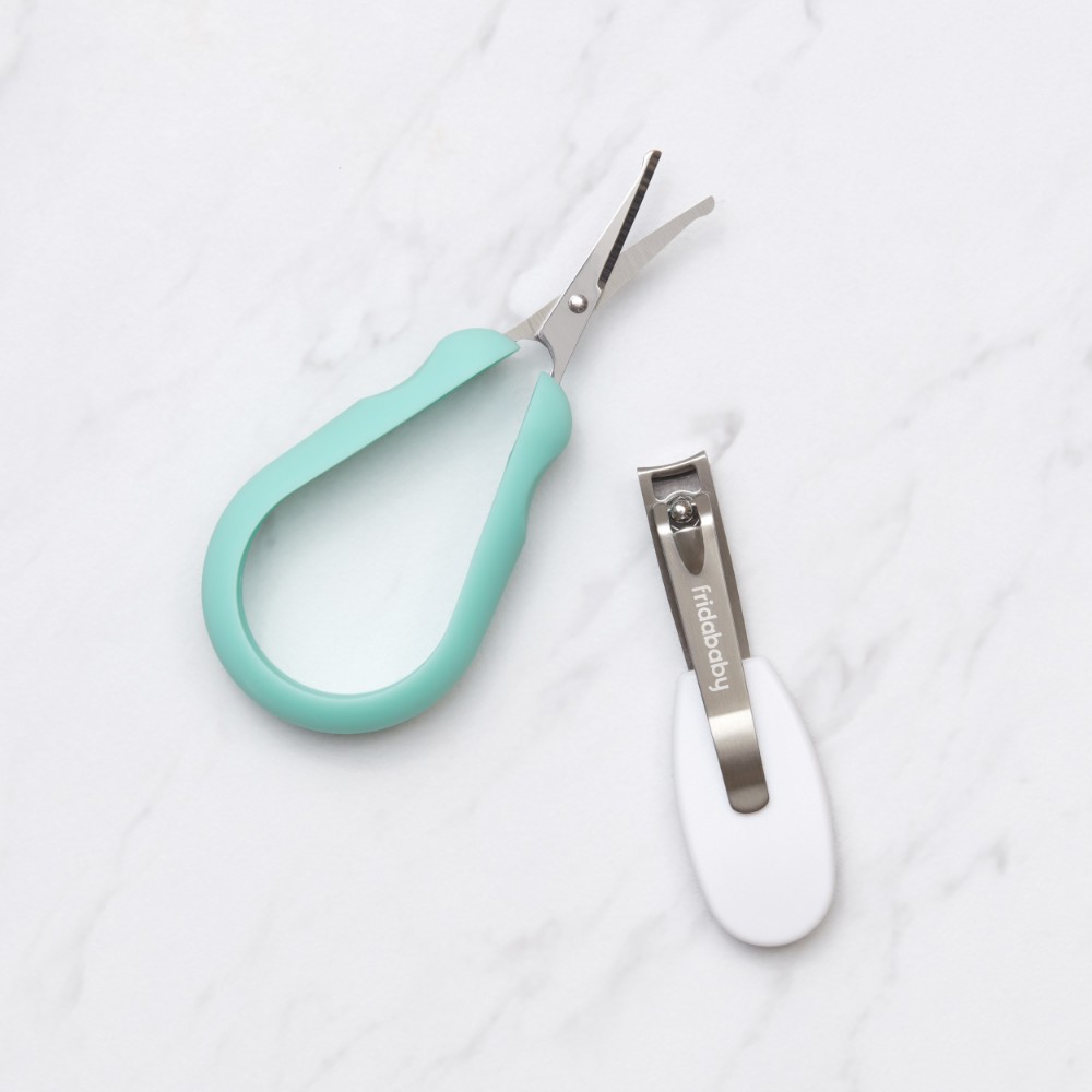 فريدابيبي - مقص أظافر سهل الإمساك خالٍ من مادة بيسفينول أ - مقص أظافر آمن للأطفال
