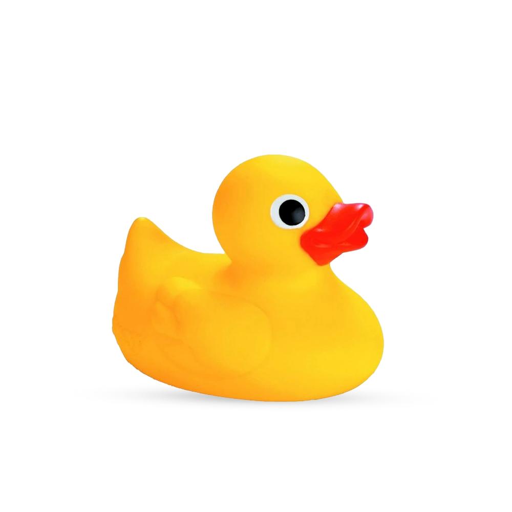 ساسي - لعبة بطة الاستحمام مع مؤشر حرارة للماء - أصفر