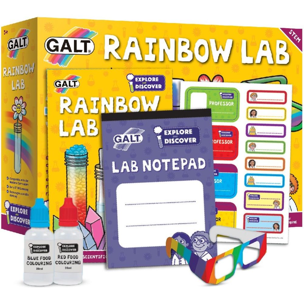 Galt Toys - Rainbow Lab Science Experiment Kit