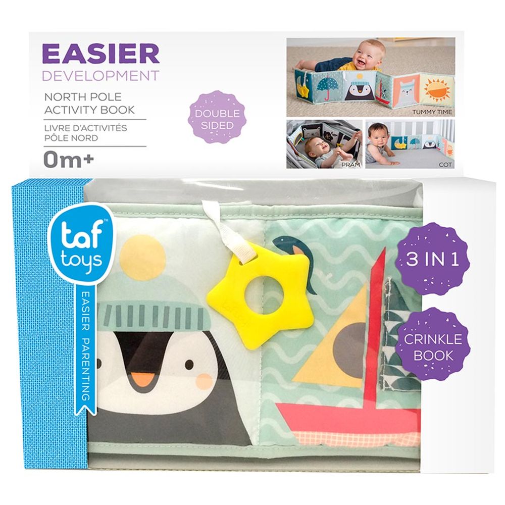 ألعاب تاف - لعبة كتاب الأنشطة ذو وجهين - القطب الشمالي