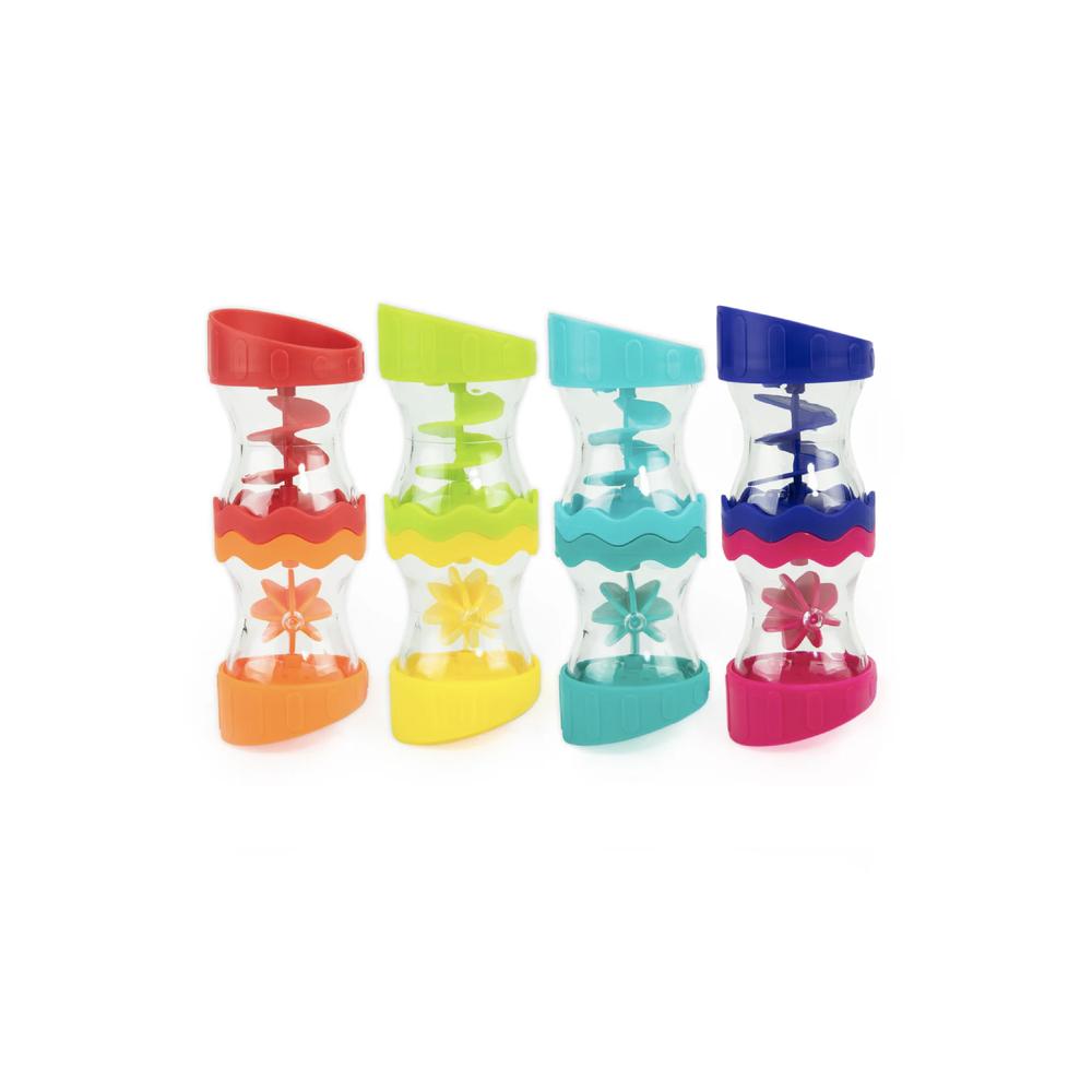 ساسي - براميل المطر مع قنوات توصيل - عبوة من 8