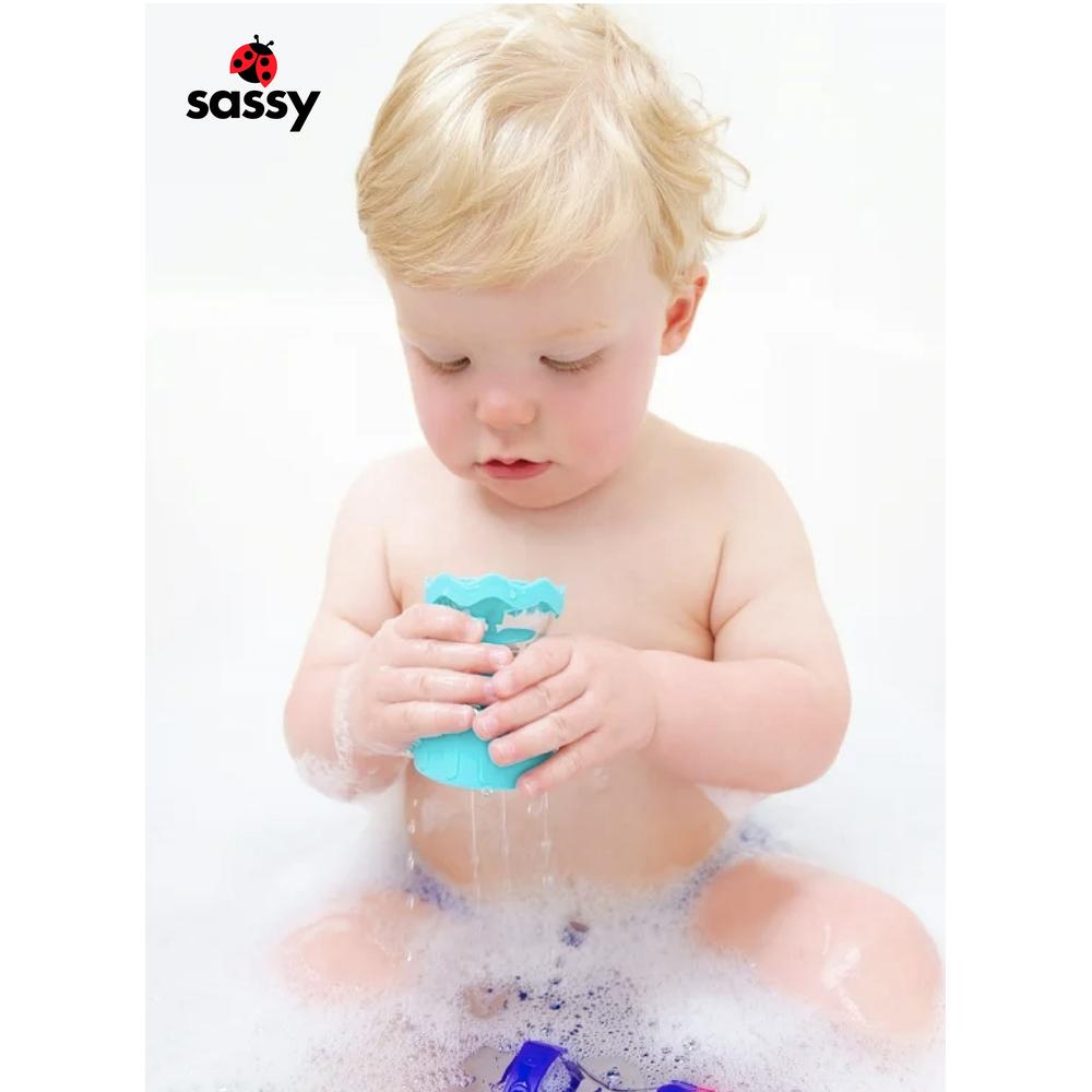 ساسي - براميل المطر مع قنوات توصيل - عبوة من 8