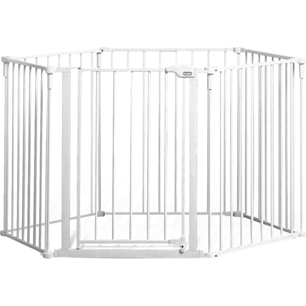 ريجالو- بوابة أمان وساحة لعب 488سم- أبيض