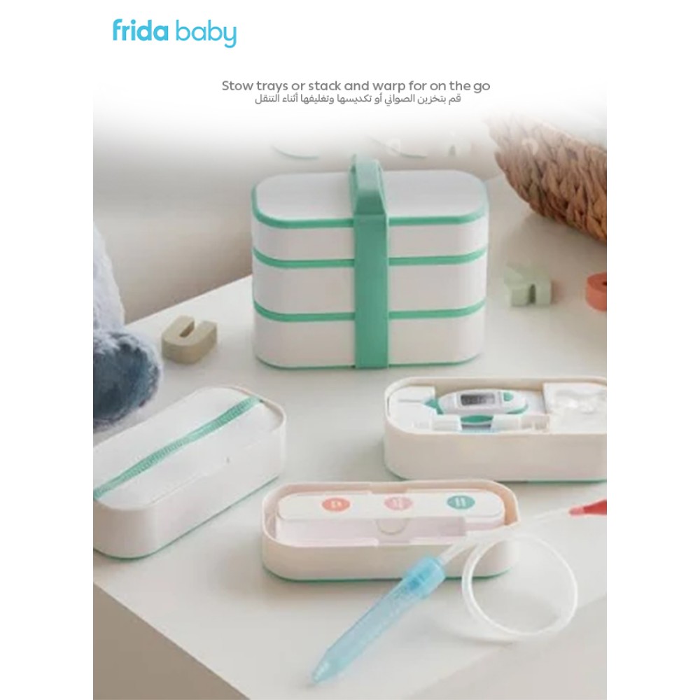 Fridababy - Mobile Medicine Cabinet Travel Kit - NoseFrida + Filters