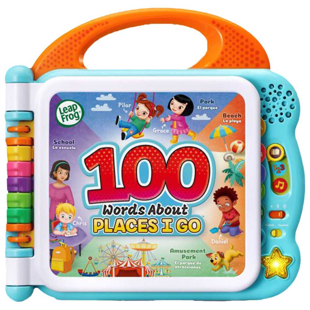 LeapFrog - 100 Words About Place I Go Learning Book