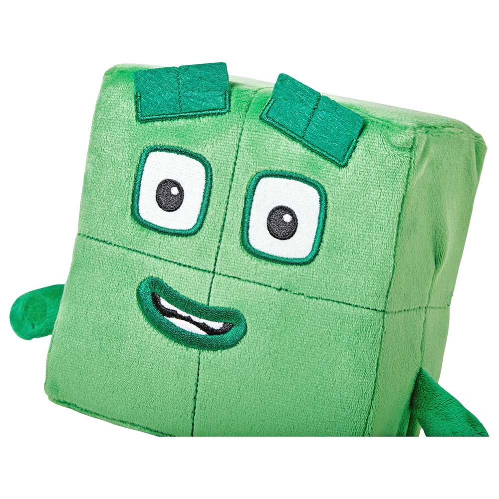 Learning Resources - Numberblocks Three & Four Plush Toys - 2pcs