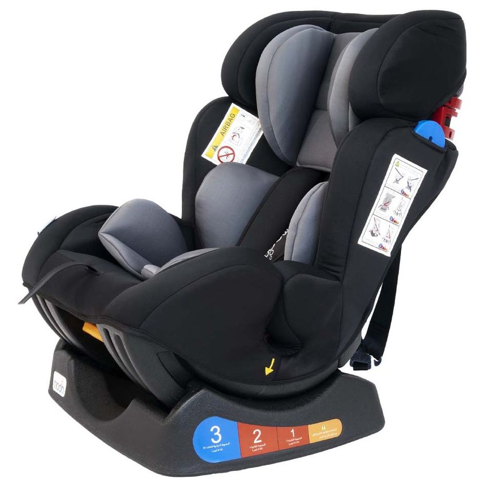 MOON Sumo Baby/Infant Car Seat - Group 0,1 & 2 - Black